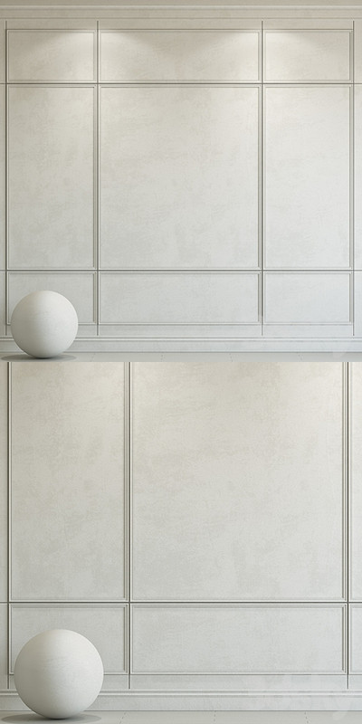 Decorative plaster with molding 168